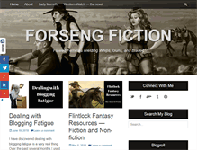 Tablet Screenshot of forsengfiction.com